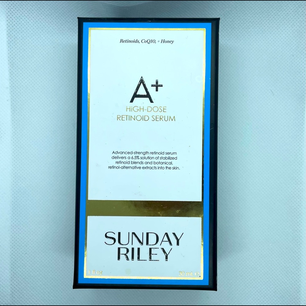 Sunday Riley A+ 
HIGH-DOSE RETINOID SERUM